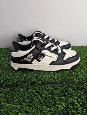 Bobo House Dinosaur Shoes Dinosaur 8.5 US Size Black And White
